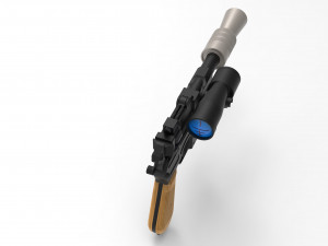 lukes blaster dl-44 3D प्रिंट मॉडल