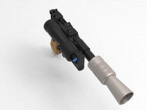 lukes blaster dl-44 3D प्रिंट मॉडल