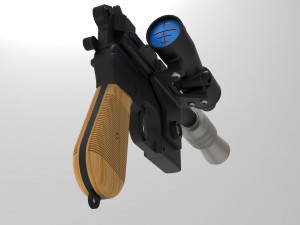 lukes blaster dl-44 3D प्रिंट मॉडल