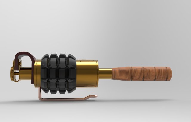 stunt hand grenade sherlock holmes a game of shadows 3Dプリントモデル .c4d .max .obj .3ds .fbx .stl .blend 