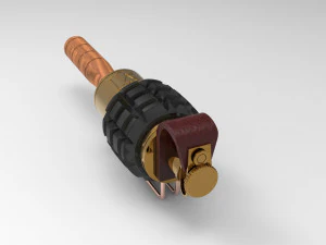 stunt hand grenade sherlock holmes a game of shadows 3D Print Model