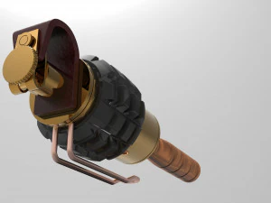 stunt hand grenade sherlock holmes a game of shadows 3D Print Model