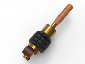 stunt hand grenade sherlock holmes a game of shadows 3D Print Model