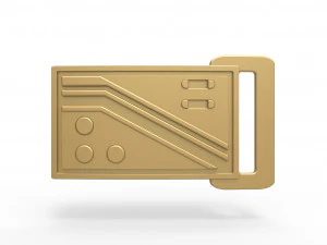 Boba-Fett-Schnalle 3D Druckmodell