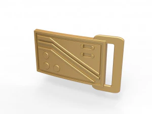 boba fett buckle 3D Print Model