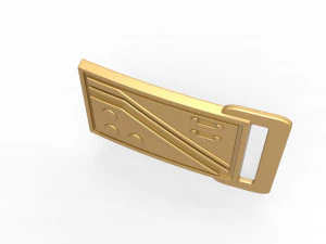 boba fett buckle 3D Print Model