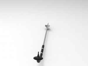 boba fett stick 3D-printmodel