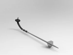 boba fett stick 3D Print Model