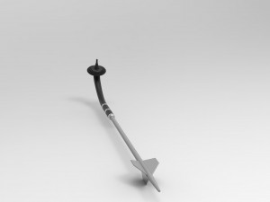 boba fett stick 3D-printmodel