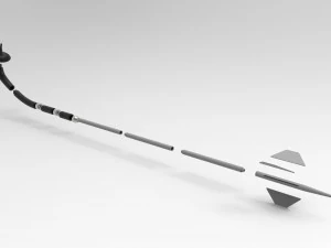 boba fett stick 3D Print Model