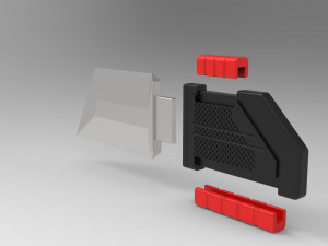 mandalorian small knife 3D 프린트 모델