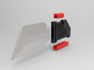 mandalorian small knife 3D 프린트 모델