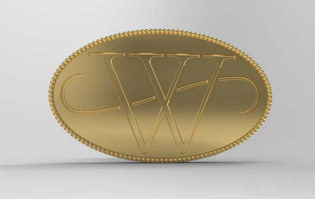 バットマンボタン 3Dプリントモデル .c4d .max .obj .3ds .fbx .stl .blend 