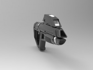 Phaser Rifle from Star Trek Picard Modèles 3D en vedette