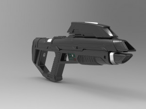 Phaser Rifle from Star Trek Picard Modèles 3D en vedette