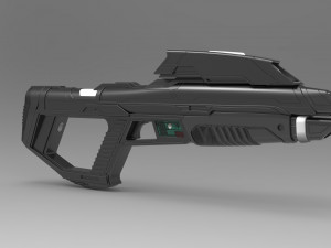Phaser Rifle from Star Trek Picard Modèles 3D en vedette