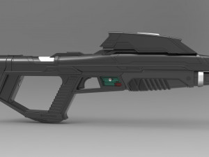 Phaser Rifle from Star Trek Picard Modèles 3D en vedette