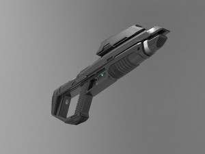 Phaser Rifle from Star Trek Picard Modèles 3D en vedette