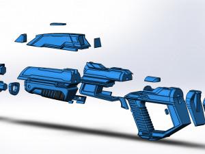 Phaser Rifle from Star Trek Picard Modèles 3D en vedette