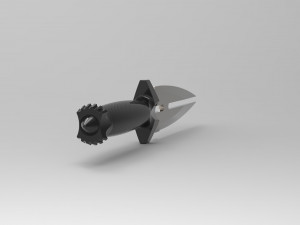 Knife from Star Trek Picard TV 3D Print Model