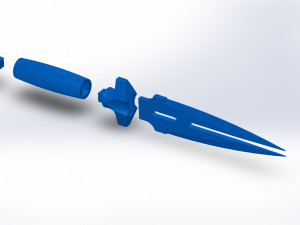 Knife from Star Trek Picard TV 3D Print Model