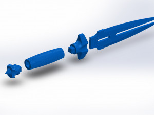 Knife from Star Trek Picard TV 3D Print Model