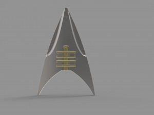 Dark Timeline Chest Communicators from Picard TV 3D-printmodel