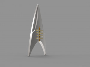 Dark Timeline Chest Communicators from Picard TV Modèles 3D en vedette
