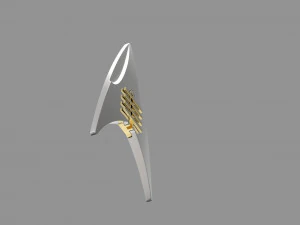 Dark Timeline Chest Communicators from Picard TV 3D Print Model
