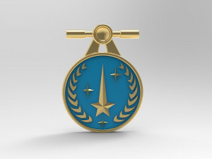Medal from Star Trek Discovery TV 3D-printmodel