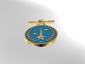 Medal from Star Trek Discovery TV 3D Print Model