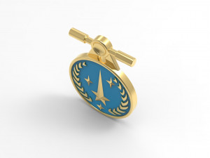 Medal from Star Trek Discovery TV 3D Print Model