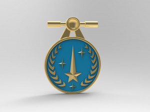 Medal from Star Trek Discovery TV 3D Print Model
