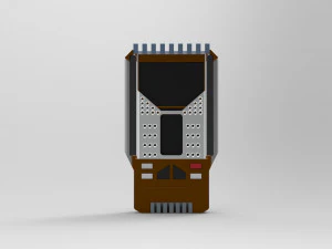 スタートレック ピカード TV のトリコーダー 3Dプリントモデル