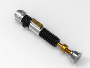 Световой меч Оби-Вана Кеноби 3D Принт Модель