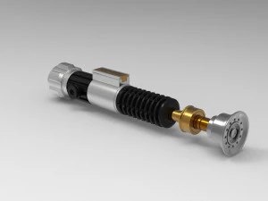 Obi-Wan Kenobi Lightsaber 3D Print Model