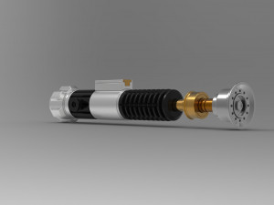 Obi-Wan Kenobi Lightsaber Modelo de impresión 3D