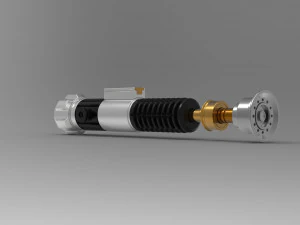 Obi-Wan Kenobi Lightsaber 3D Print Model