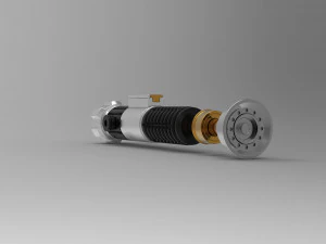 Obi-Wan Kenobi Lightsaber 3D Print Model