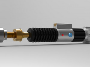 Obi-Wan Kenobi Lightsaber Modelo de impresión 3D