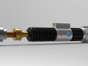 Obi-Wan Kenobi Lightsaber 3D Print Model