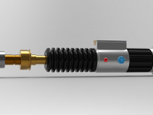Obi-Wan Kenobi Lightsaber Modelo de impresión 3D