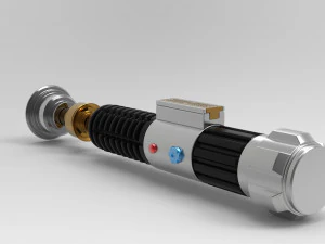 Obi-Wan Kenobi Lightsaber 3D Print Model