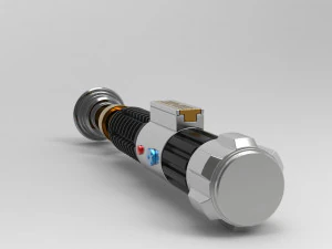 Obi-Wan Kenobi Lightsaber 3D Print Model