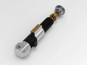 Obi-Wan Kenobi Lightsaber 3D Print Model