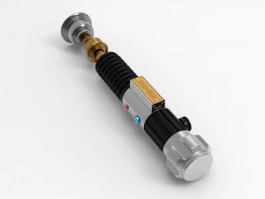 Obi-Wan Kenobi Lightsaber 3D Print Model