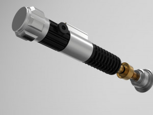Obi-Wan Kenobi Lightsaber Modelo de impresión 3D