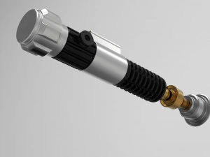Obi-Wan Kenobi Lightsaber 3D Print Model