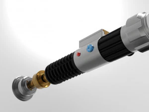 Obi-Wan Kenobi Lightsaber 3D Print Model