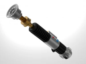 Obi-Wan Kenobi Lightsaber 3D Print Model